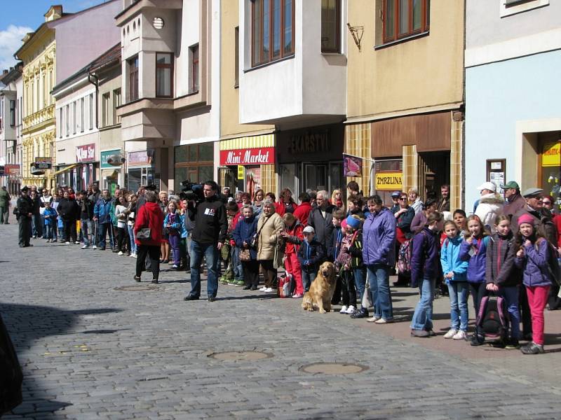 Prezident Miloš Zeman návštěvou v Jičíně.