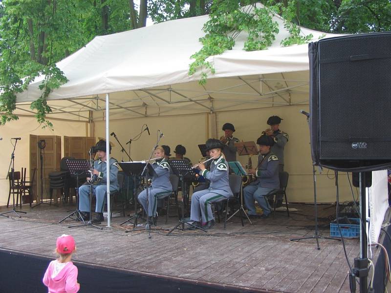 Koncert vojenské dechové hudby FJB 6 Náchod.