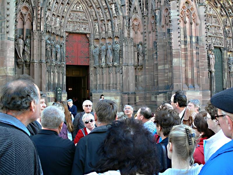 Katedrála Notre Dame ve Štrasburku.