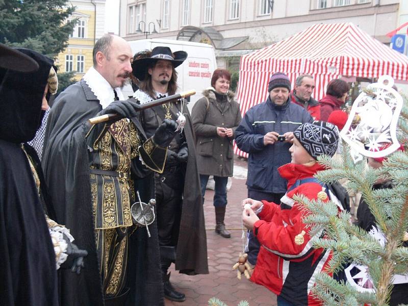 Z jičínských Valdštejnských trhů.