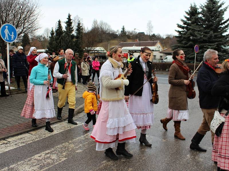 Masopustní oslavy v Nové Pace.