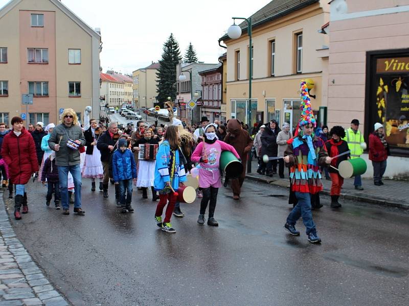 Masopustní oslavy v Nové Pace.