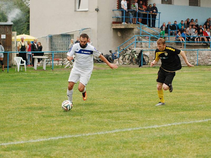 Utkání 1.A třídy SK Sobotka - FK Černilov.