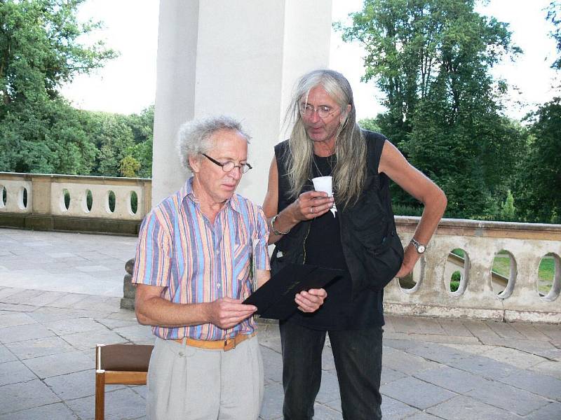 Michail Ščigol a Bobem Hochmanem.