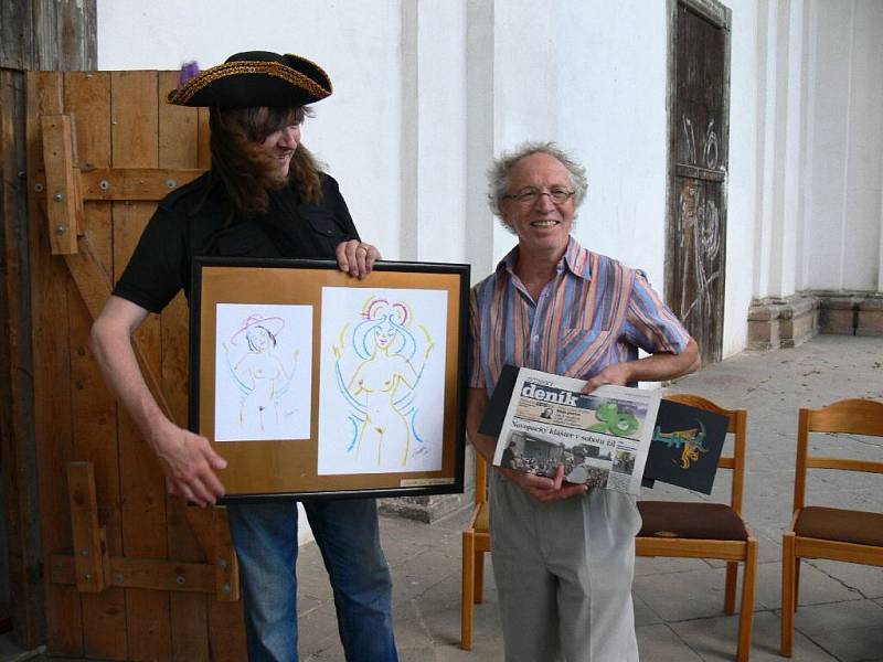 Vladimír Hochman s Michailem Ščigolem.