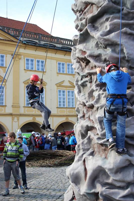 Z jičínského pohádkového festivalu.