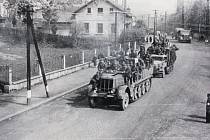 Ústup německé armády 5. 5. 1945 z Nové Paky.