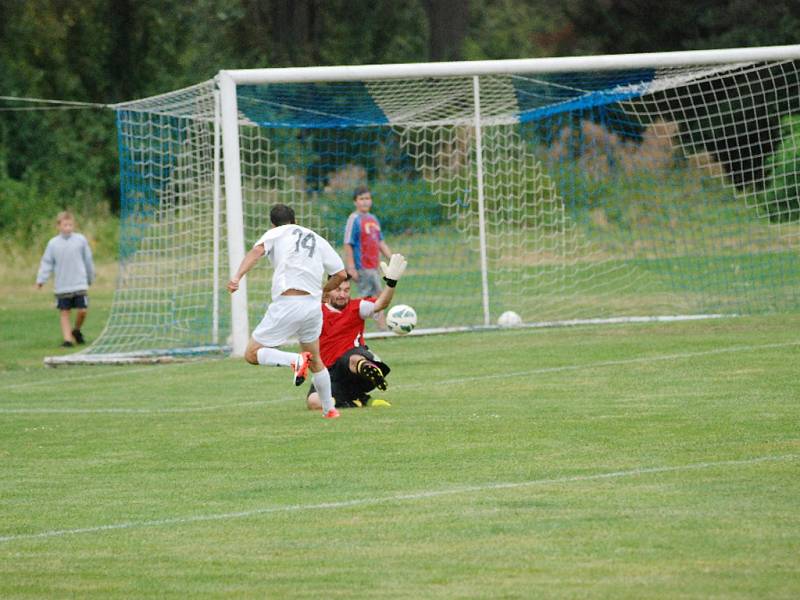 Utkání 1.A třídy SK Sobotka - FK Černilov.