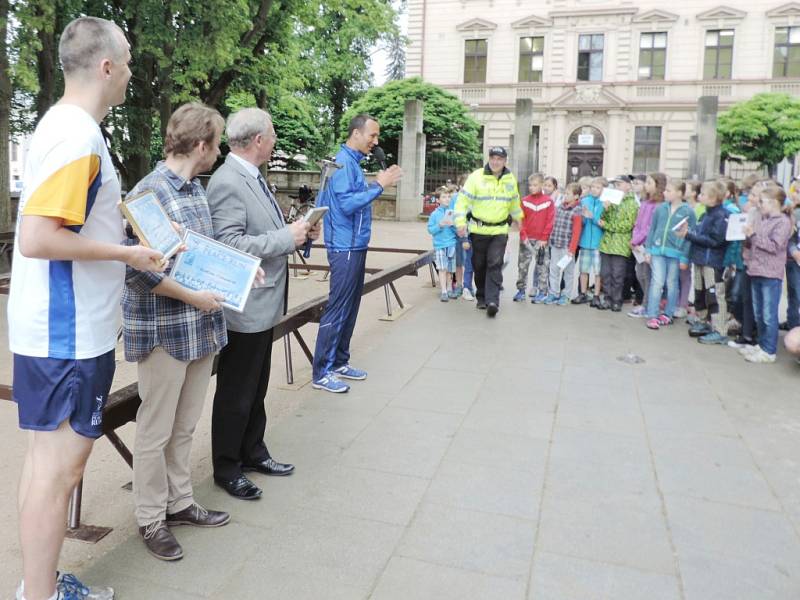 Peace Run v Jičíně.