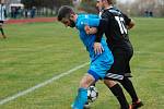 Krajský přebor fotbalistů: Sobotka - Hořice.