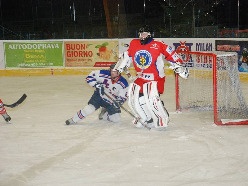 Utkání HC Jičín – SK Třebechovice pod Orebem.