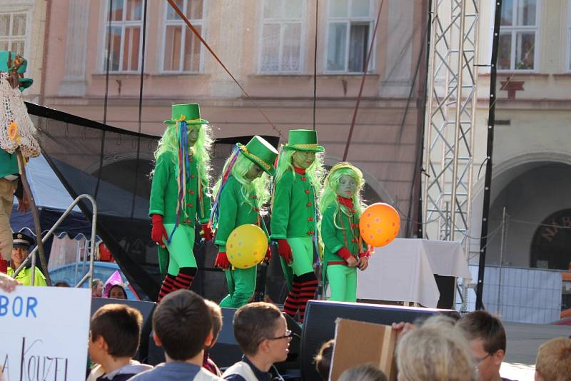 Ze zahájení festivalu Jičín - město pohádky.