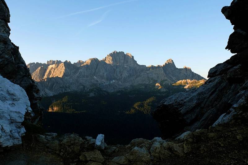 Výprava do Dolomit.