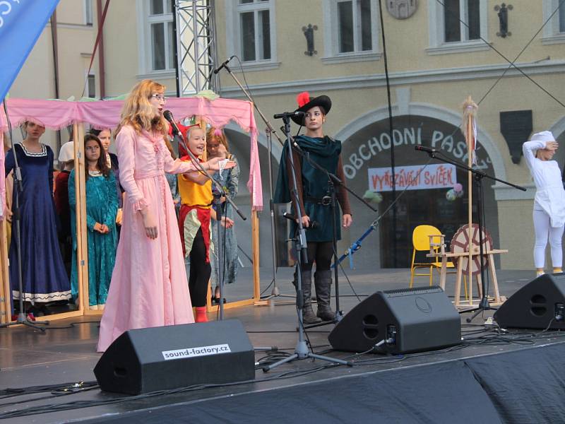 Z jičínského pohádkového festivalu.