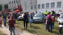 Dětský den s Continentalem na jičínském stadionu.