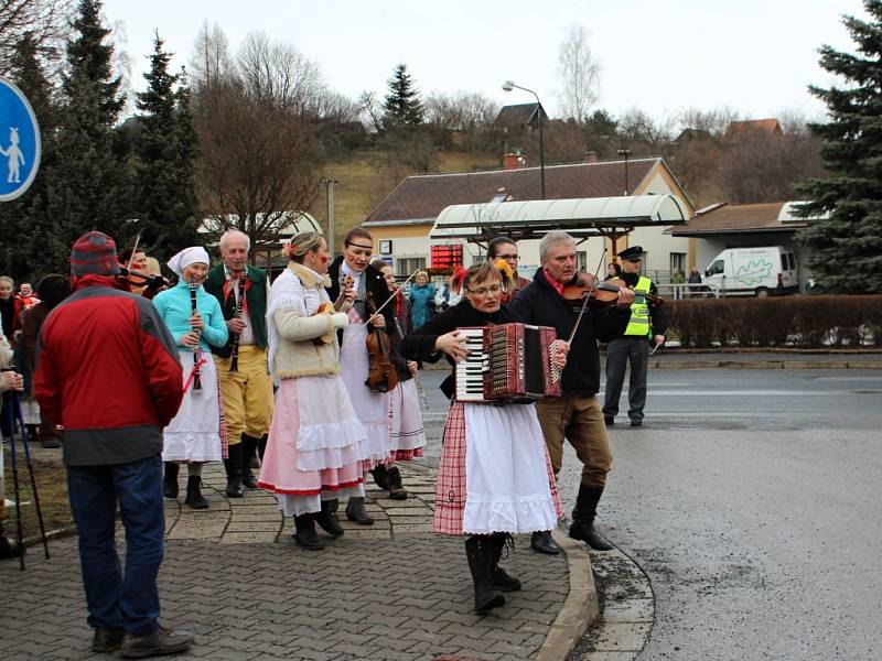 Masopustní oslavy v Nové Pace.