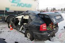 Dopravní nehoda u Vidochova.