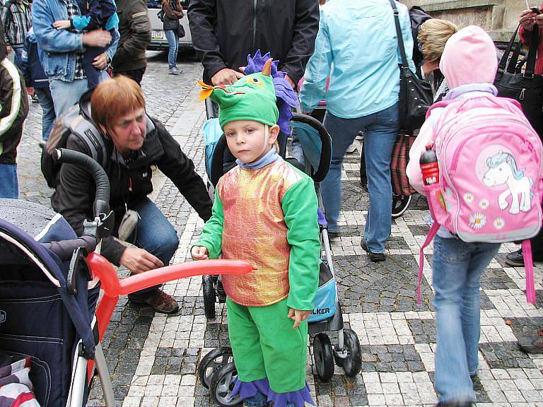 Průvod na festivalu Jičín - město pohádky.