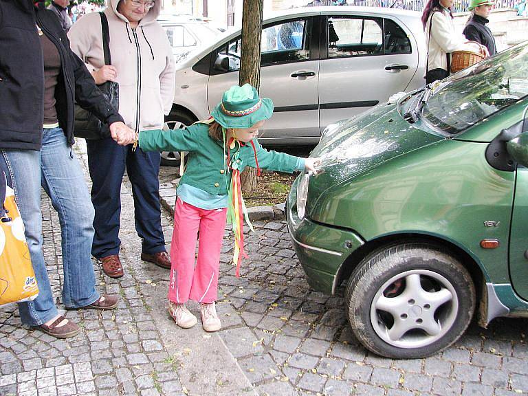 Průvod na festivalu Jičín - město pohádky.