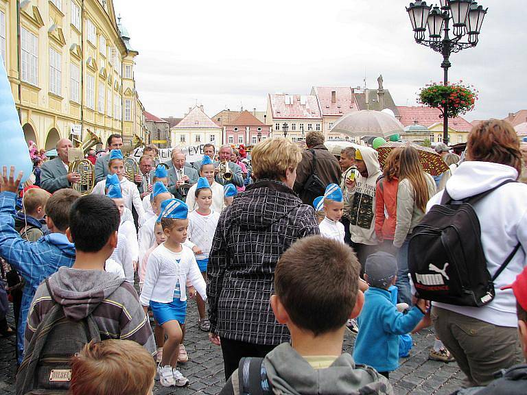 Průvod na festivalu Jičín - město pohádky.