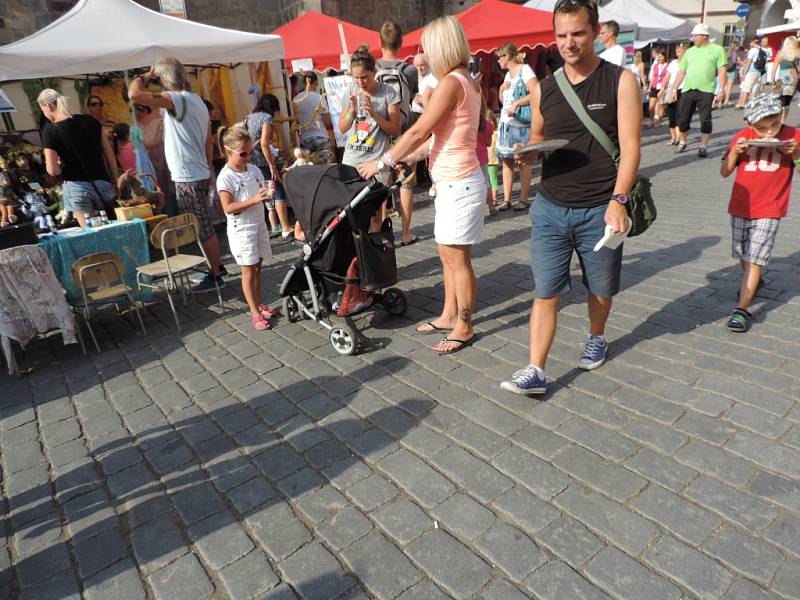 Sobota na pohádkovém festivalu.