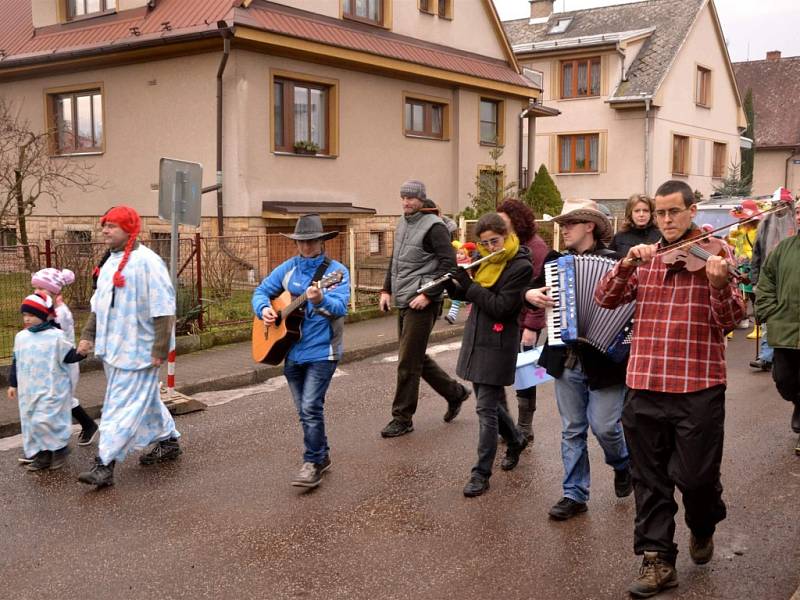 Masopustní oslavy ve Valdicích.