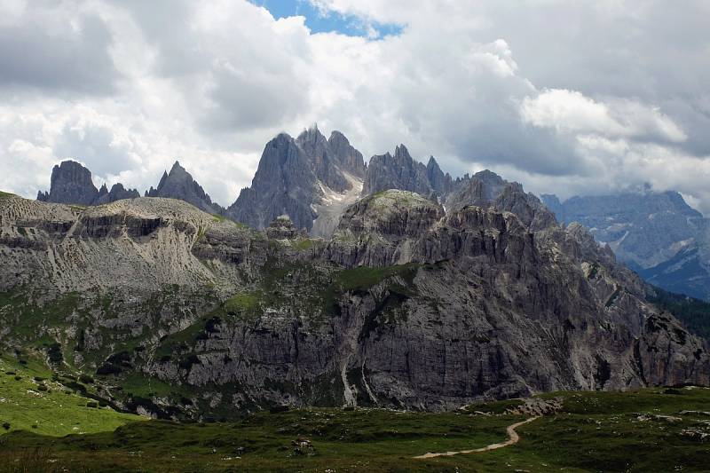 Výprava do Dolomit.