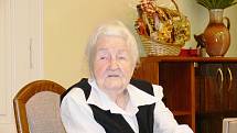 Marie Fišerová z Hořic oslavila 106. narozeniny.