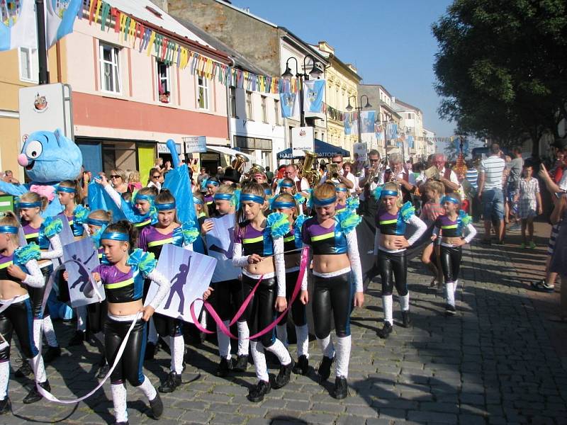 Ze zahájení jičínského pohádkového festivalu.