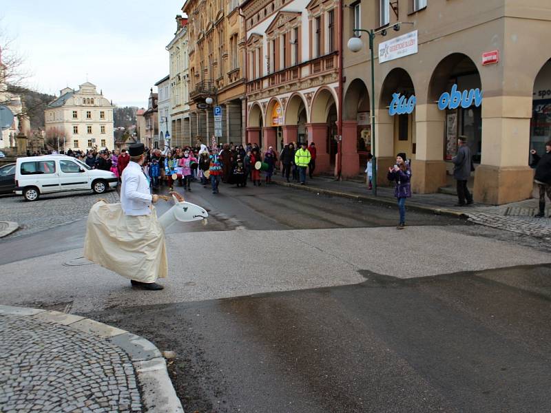 Masopustní oslavy v Nové Pace.