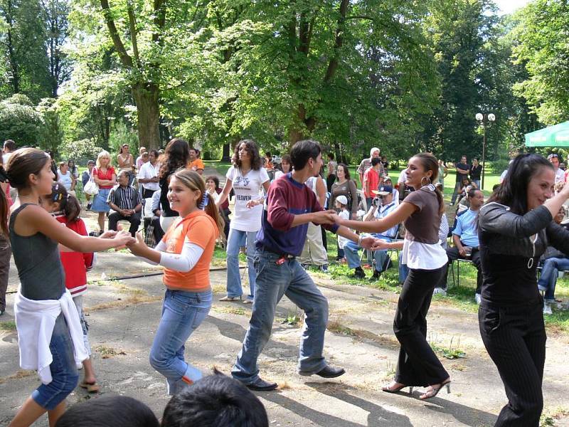 Hořický romský festival Bašaviben 2007.