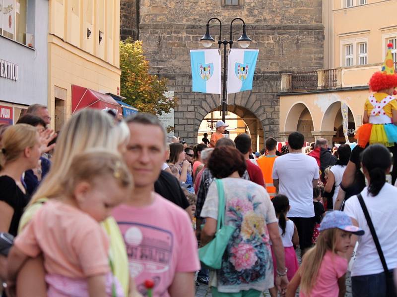 Zahájení pohádkového festivalu.