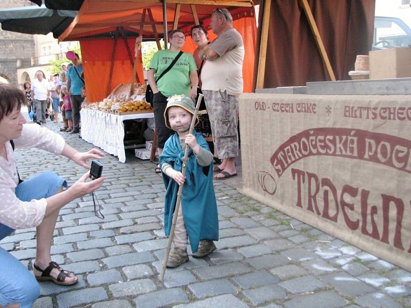 Ze zahájení jičínského pohádkového festivalu.