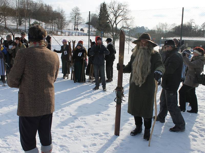 Peckovští lyžníci.