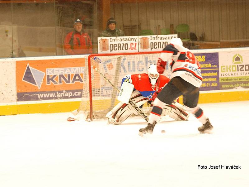 Utkání HC Jičín - HC Náchod.