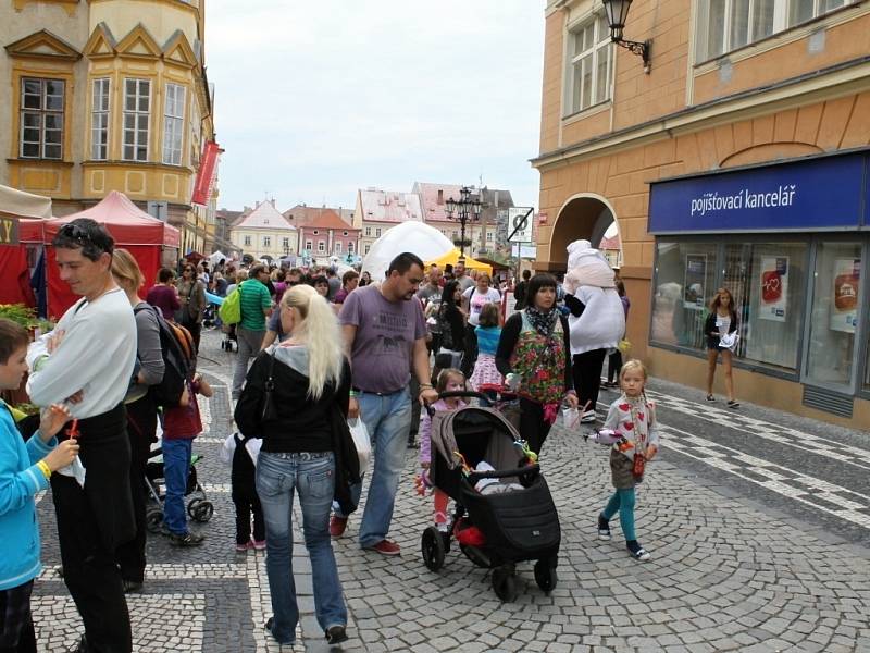 Ze závěru jičínského pohádkového festivalu.