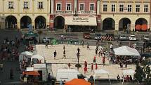 Tchoukball v centru Jičína.