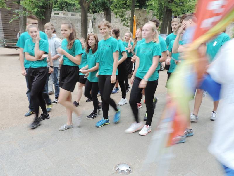 Peace Run v Jičíně.