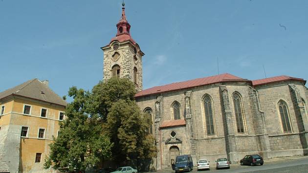 Jičínský kostel sv. Ignáce.