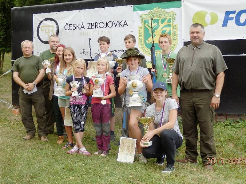 Z přeboru ČMMJ Vzduchovka mládeže 2015.