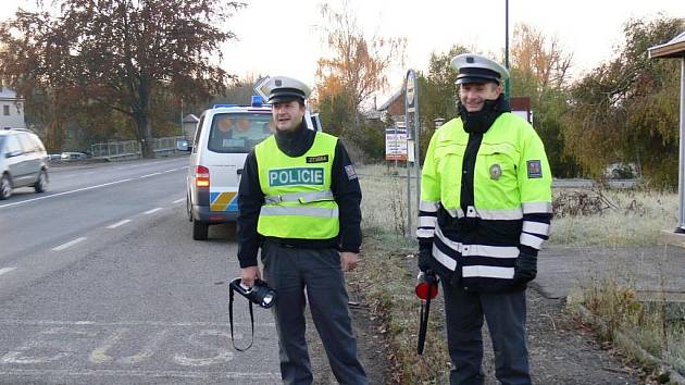 Jičínští policisté čekali ve Kbelnici na cyklisty marně, v době akce neprojel ani jeden.