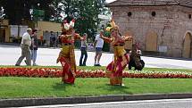 Indonéský folklor skupiny Cakrawala.