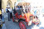 Na tři dny se sjely do Jičína automobily, vyrobené do roku 1918 a motocykly na řemenový pohon. Ojedinělou akci Loukotě a řemeny v Jičíně zakončí dnešní vyjížďka do Sobotky.