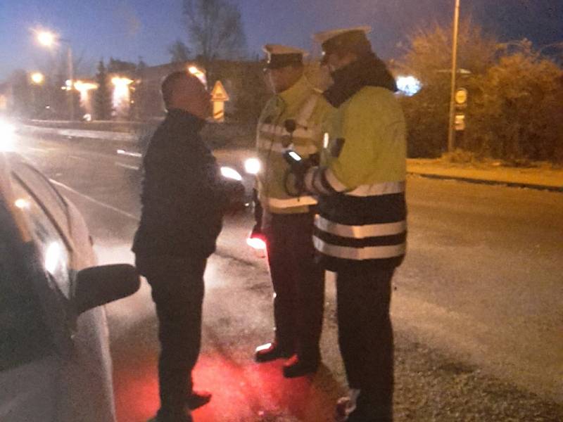 Bezpečnostní akce jičínských policistů.