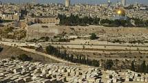 Celkový pohled na Jeruzalém.