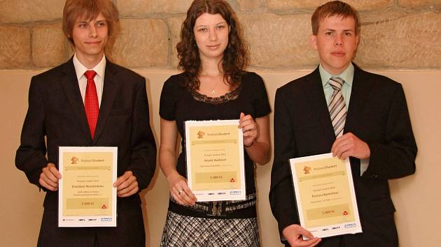 Nejlepší studenti, vítězové soutěže z roku 2012.