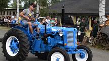 Na sraz Zetorů v Ohnišťanech přijelo přes 60 traktorových veteránů