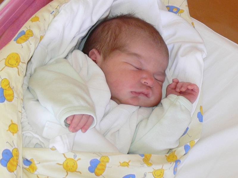 NIKOLA BEŇÁKOVÁ dělá radost svým rodičům od neděle 13. března, kdy se narodila v jičínské porodnici s váhou 3,17 kg a mírou 48 cm. Maminka Ludmila Peteichuk a otec Roman Beňák si ji odvezli domů do Železnice, kde už se na sestřičku těšili také sourozenci 