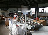 Ve sběrném dvoře jičínských Technických služeb jsou tříděny veškeré materiály pro účely dalšího zpracování.