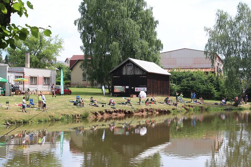 Rybářské závody pro děti i dospělé na rybníku Zaďák.